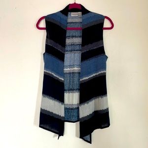 Navy vest by Chicos.